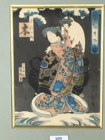 Estampe japonaise
24 x 18 cm