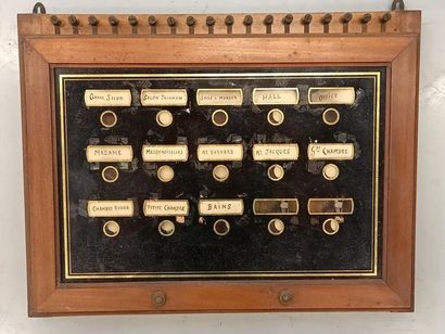 Compteur électrique en bois
52 x 41 cm