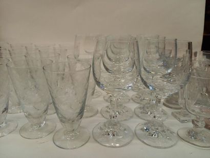 Lot de verres dont verres anciens
22 verres...