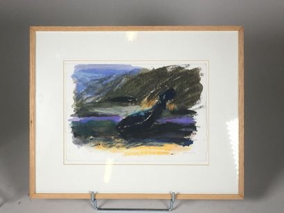 Patrice GIORDA (1952)
Dessin étude barque...