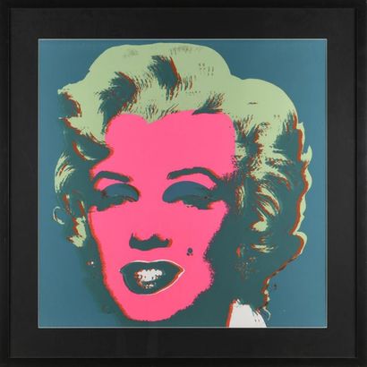D'après Andy Warhol (1928-1987)
Marylin
Sérigraphie...