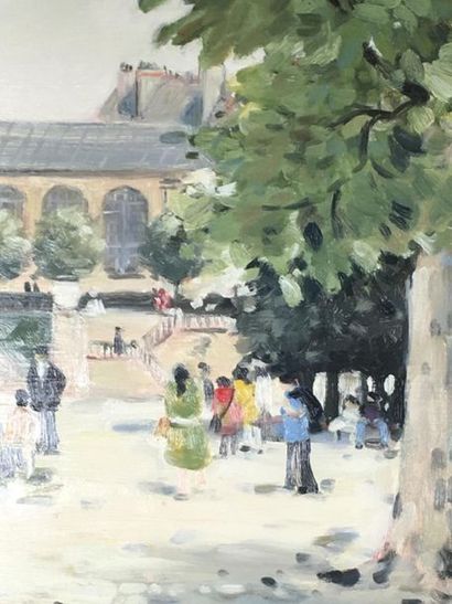 Jean JACQUES RENE
La jardin des Tuilerie,...