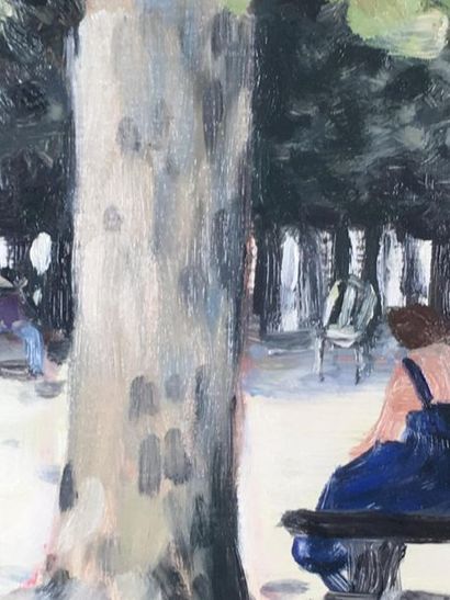Jean JACQUES RENE
La jardin des Tuilerie,...