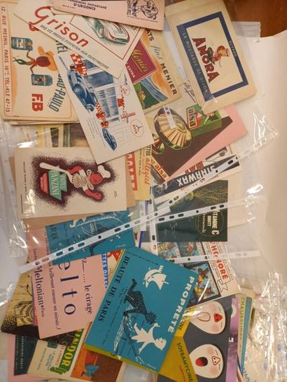 Collection de buvard publicitaire