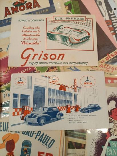 Collection de buvard publicitaire