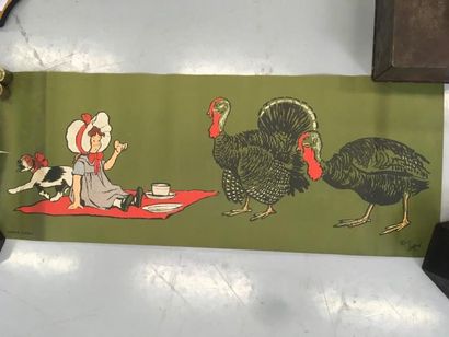 Cécile ALDIN
Les dindons
28 x 71 cm
Déch...