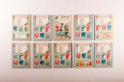 SPIROU and FANTASIO 20 albums in round spine...