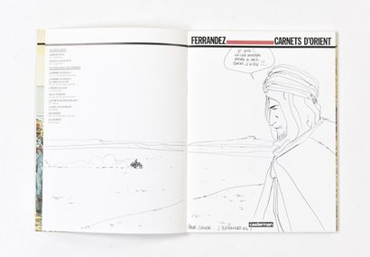 FERRANDEZ Carnets d'Orient. Casterman, 1987...