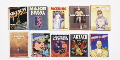 MOEBIUS : A batch of 10 albums: 



Le bandard...