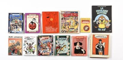 Un lot de livres sur la Bande Dessinée :



La...
