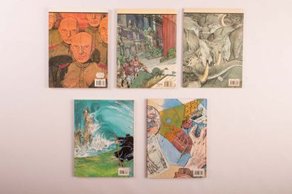 BOUCQ 5 albums by an author with a very special...