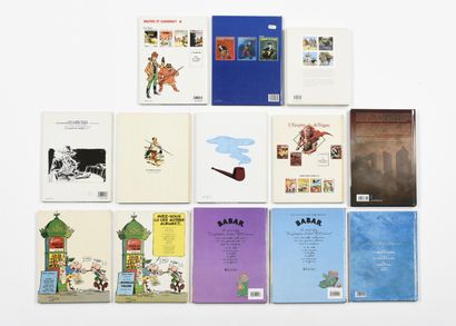 Un lot de 13 albums cartonnés, dont



Achille...