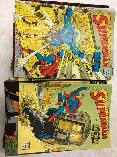 SUPERMAN et BATMAN 96 numéros. SAGEDITION



Dont...