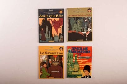 ADELE BLANC-SEC 4 albums of TARDI in Original...