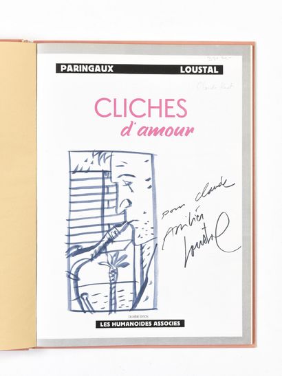 LOUSTAL et PARINGAUX Clichés d'amour. Humanoïdes...