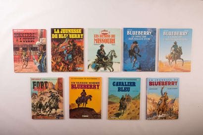 BLUEBERRY 9 albums, including 4 in original...