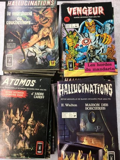 VENGEURS 3 numéros



Avec



HALLUCINATIONS...