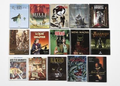 Un lot de 15 albums cartonnés, dont



Les...
