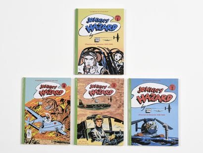 Johnny HAZARD, by Frank ROBBINS. Sunday boards....