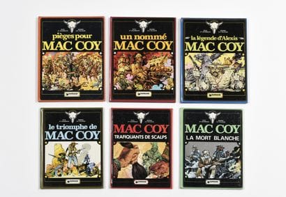 MAC COY 6 albums (3 large format for volumes...