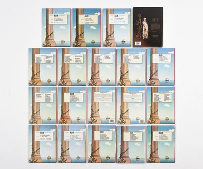 ALIX a set of 19 albums, including 12 in...