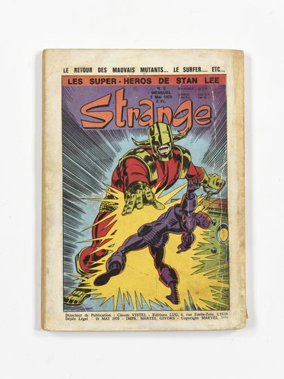 MARVEL N°2 10 Mai 1973. 13 par 18 cm.



Dos...