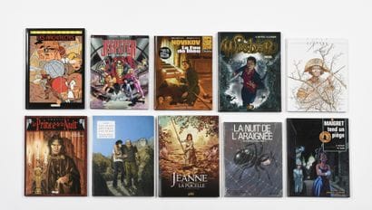 A batch of 10 albums, including



The Prince...
