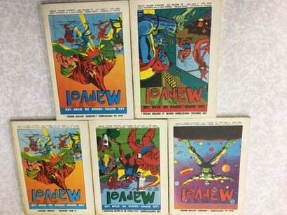 STRANGE. N°3, 4, 5, 6, 8 (Mars 1970/Août...