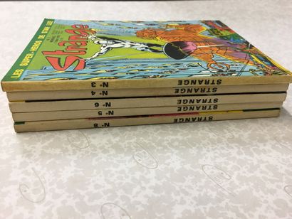STRANGE. N°3, 4, 5, 6, 8 (Mars 1970/Août...