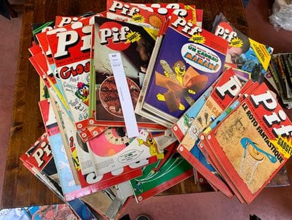 Pif Gadget. Un fort lot.