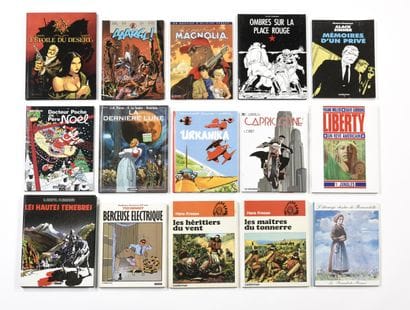 Un lot de 15 albums cartonnés, dont



Olivier...