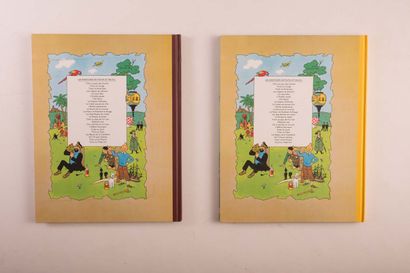TINTIN



Two titles in deluxe reissue in...