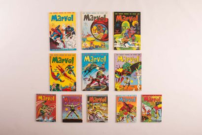MARVEL 11 numéros sur les 13 parus : 



1,...