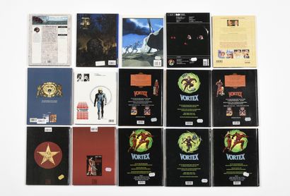 Un lot de 15 albums cartonnés, dont



VORTEX...