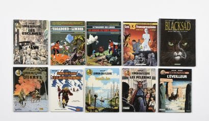 A batch of 10 albums, including



Simon...