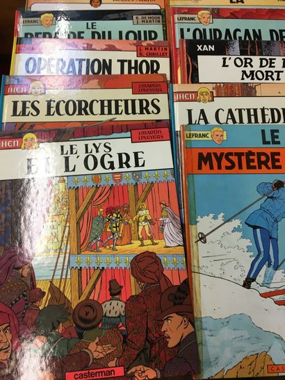 LEFRANC and other heroes by Jacques MARTIN....