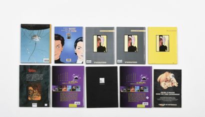 A batch of 10 Albums, including



MOEBIUS



Incal...