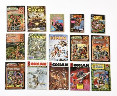 CONAN le Barbare 15 albums de différents...