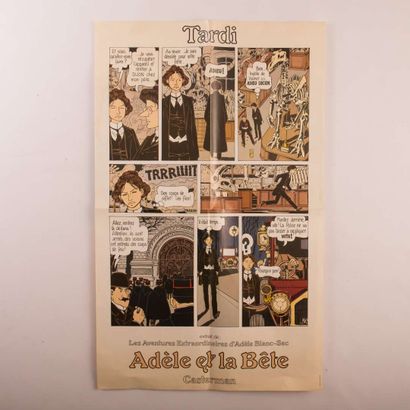 ADELE BLANC-SEC 4 albums of TARDI in Original...