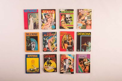 Petits formats pour adultes : KRIMINAL, NEMO,...