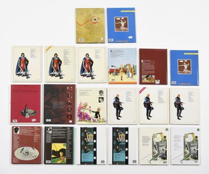 Un lot de 25 albums cartonnés, dont



Olivier...