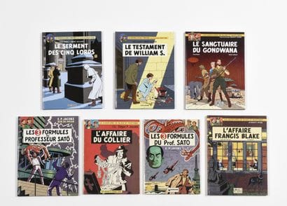 BLAKE and MORTIMER 7 albums in Original Edition.



The...