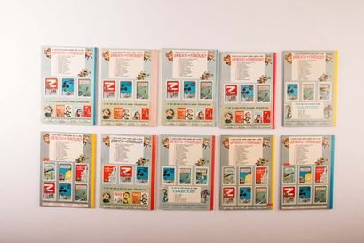SPIROU and FANTASIO 20 albums in round spine...