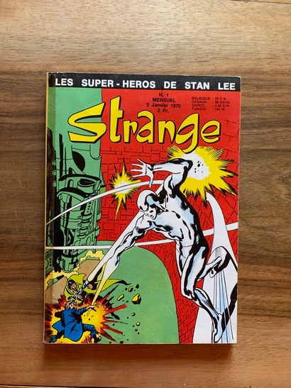 STRANGE. N°1 January 1970



Back taped up,...