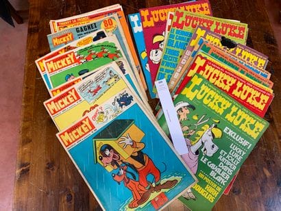 Le journal de Mickey et Lucky Luke mensu...