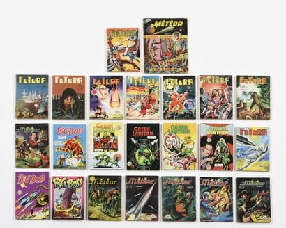 GREEN LANTERN 4 petits formats.



FUTURA...