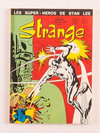 STRANGE. N°1 January 1970



Back taped up,...