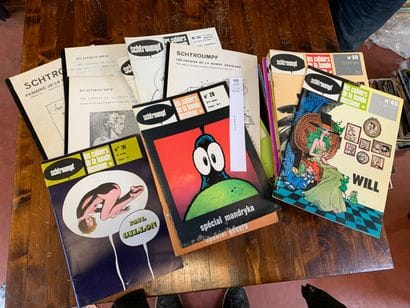 Schtroumpf fanzine. 60 numéros.