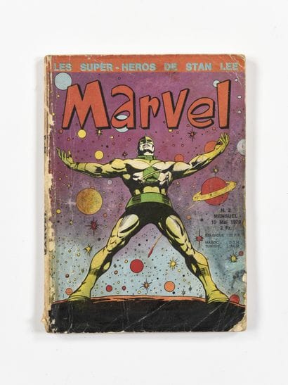 MARVEL N°2 10 Mai 1973. 13 par 18 cm.



Dos...