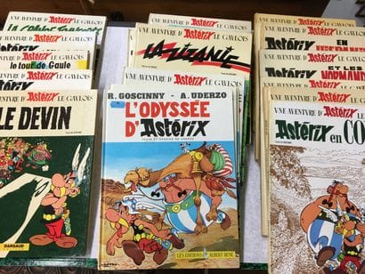 ASTERIX 25 albums 



Two titles in EO: 



Chez...